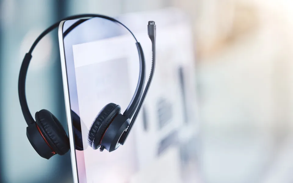 Bild på headset